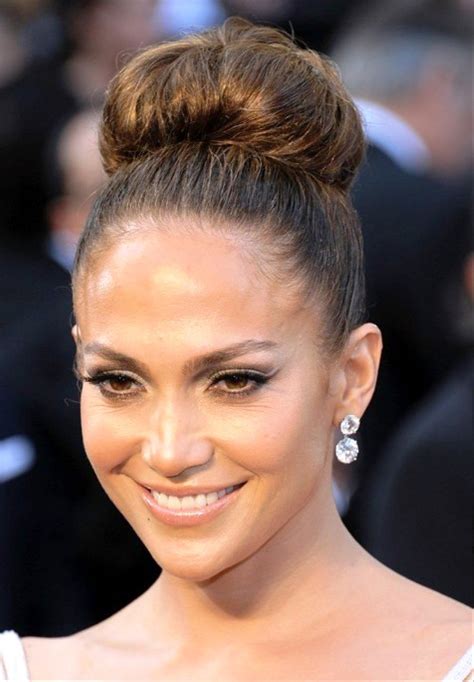 jennifer lopez bun|Jennifer Lopez's 40 Most Iconic Hairstyles Over the Years .